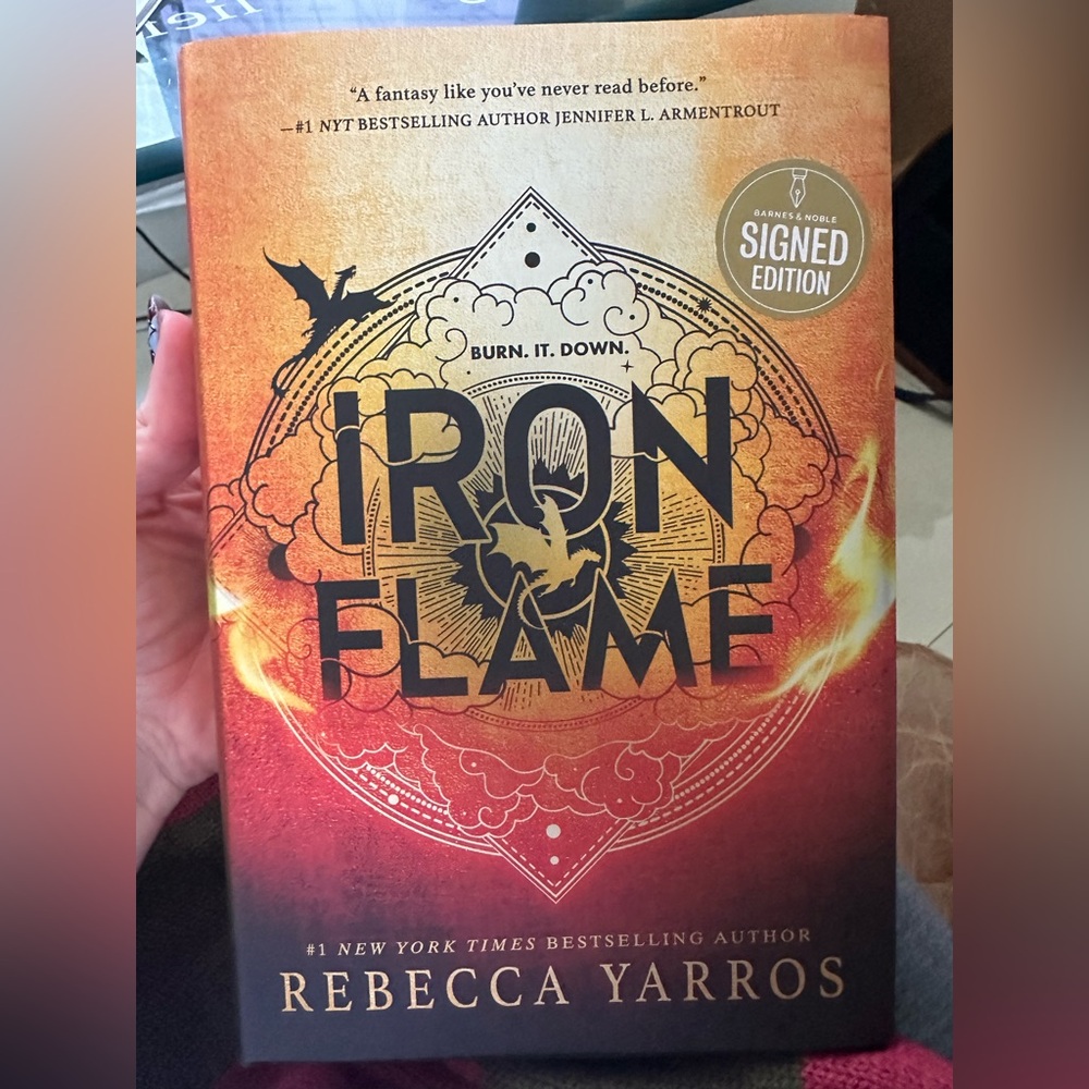 Iron Flame Signed Edition Book